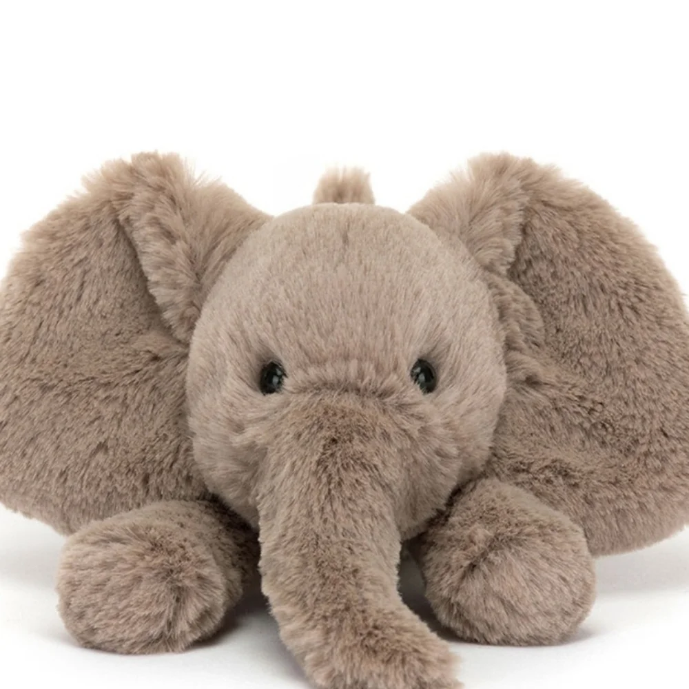 Jellycat Smudge Tiny Elephant 2.0x2.4x5.1" Soft & Plush BNWT Authentic - Picture 4 of 10